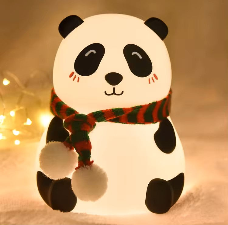 Cute Panda Silicone Lamp