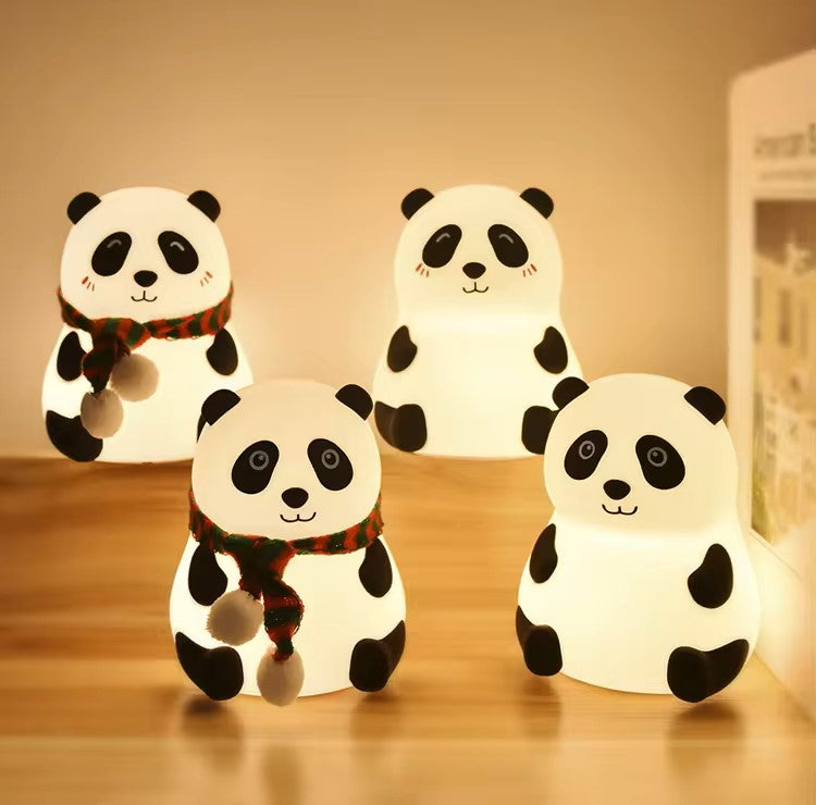 Cute Panda Silicone Lamp