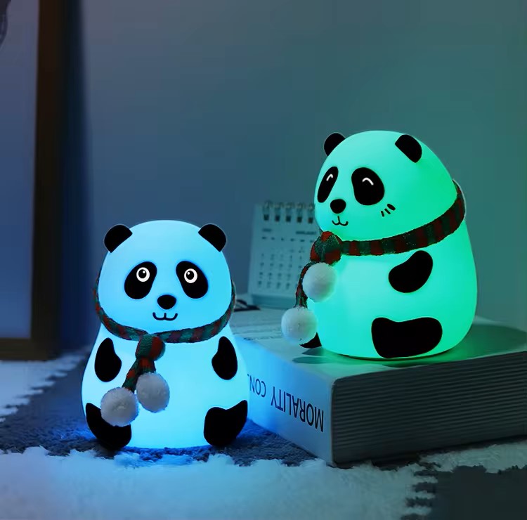 Cute Panda Silicone Lamp