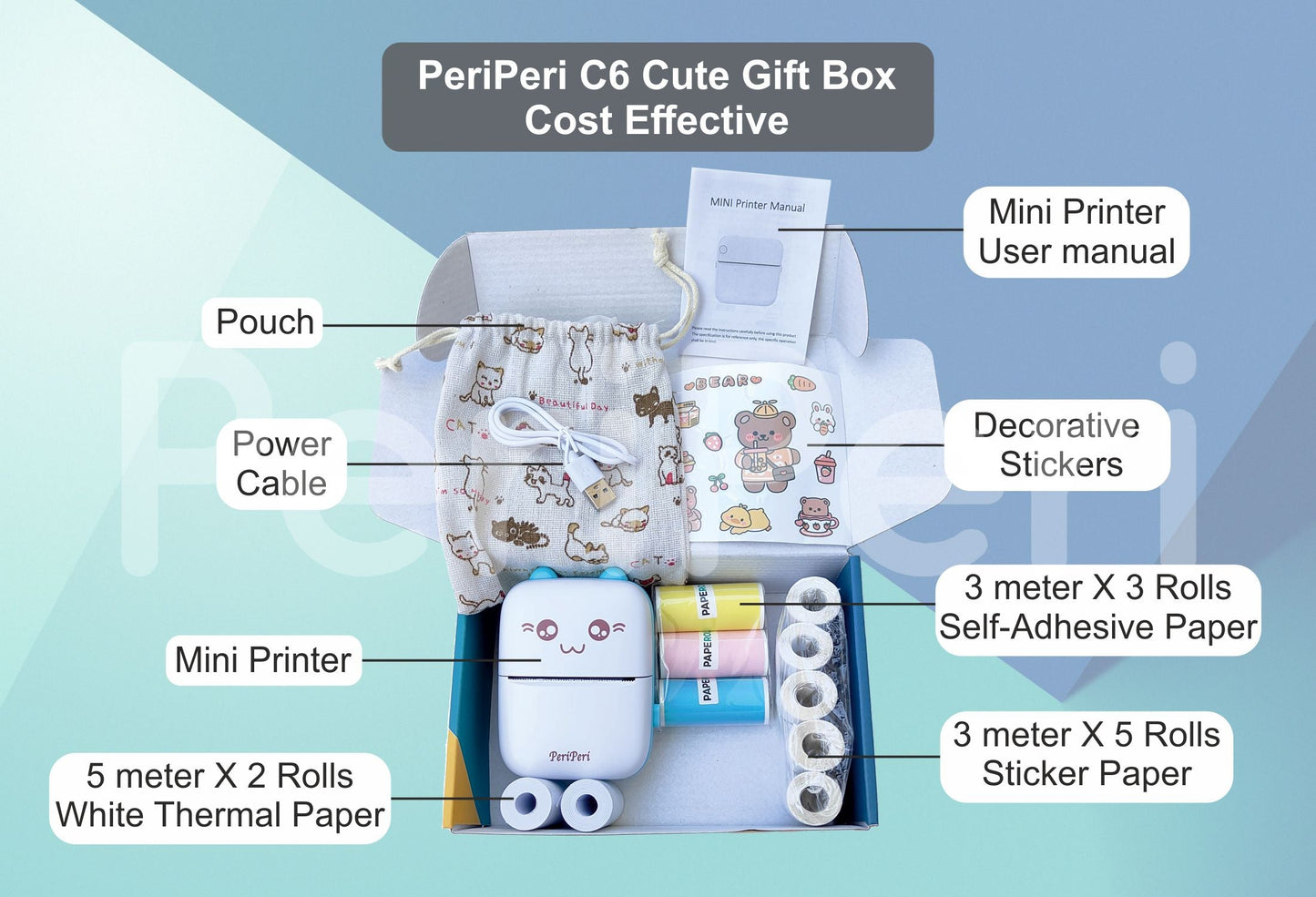 Cute mini printer