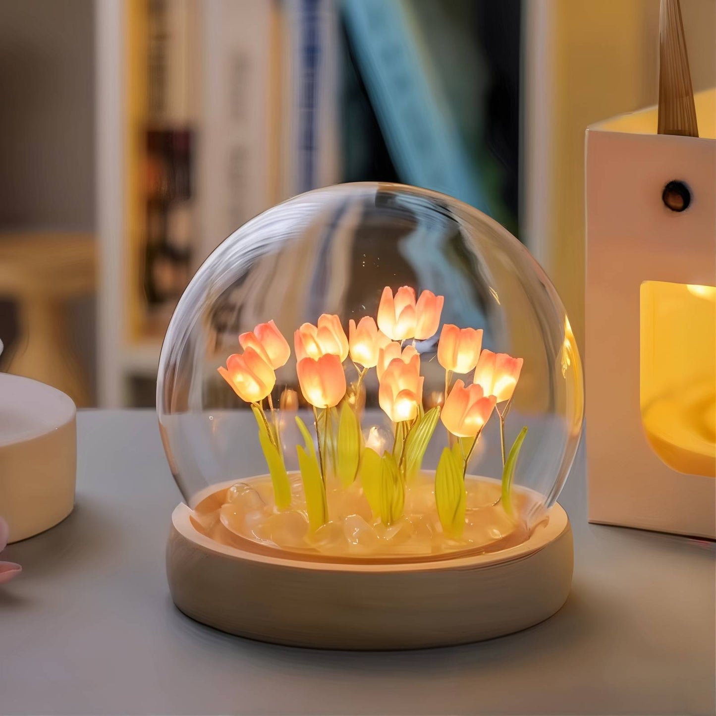 Cute DIY Tulip Lamp