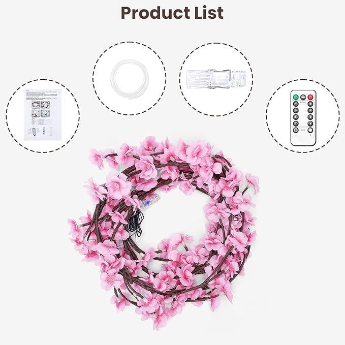 CHERRY LIGHT BLOSSOM TREE BRANCH LIGHTING