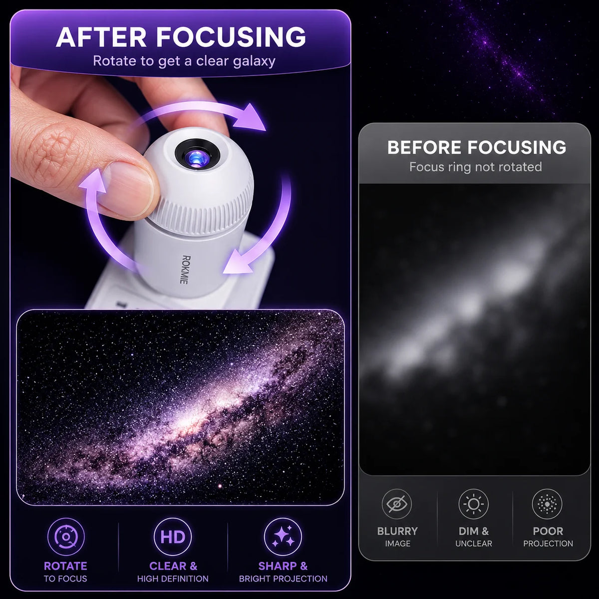 Galaxy LIghts Projector