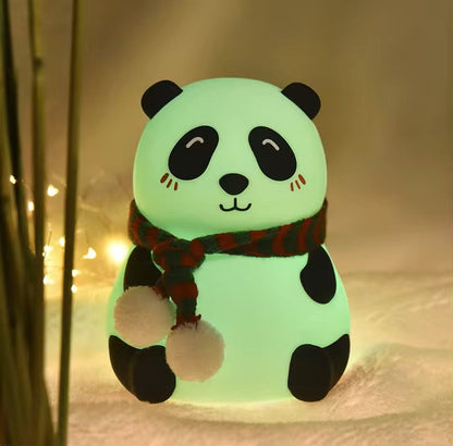 Cute Panda Silicone Lamp