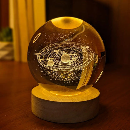 3d Crystal Ball Lamp