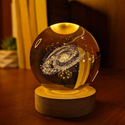 3d Crystal Ball Lamp
