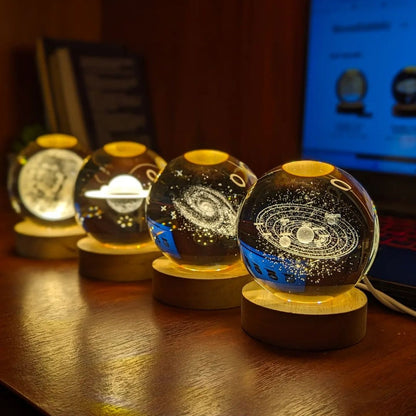 3d Crystal Ball Lamp