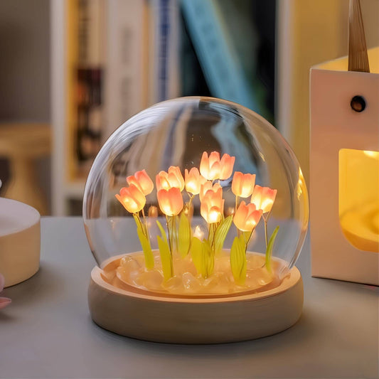Cute DIY Tulip Lamp